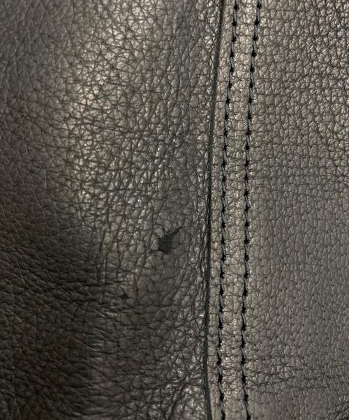 REN（レン）REN (レン) HALLIEレザーショルダーバッグ ブラックの古着・服飾アイテム