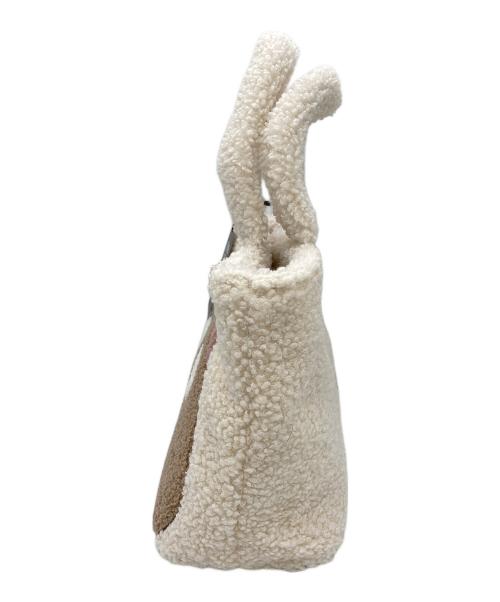 Manhattaner`s（マンハッタナーズ）Manhattaner`s (マンハッタナーズ) ボアトートバッグ ベージュ 未使用品の古着・服飾アイテム