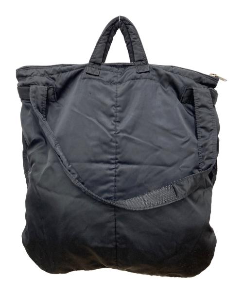 PORTER（ポーター）PORTER (ポーター) ２WAYヘルメットバッグ ブラックの古着・服飾アイテム