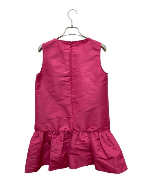 RED VALENTINO（レッドヴァレンティノ）RED VALENTINO (レッドヴァレンティノ) ノースリーブワンピース ショッキングピンク サイズ:40の古着・服飾アイテム