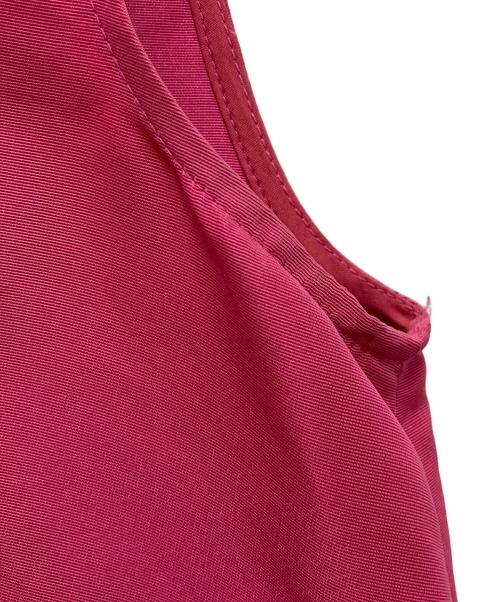 RED VALENTINO（レッドヴァレンティノ）RED VALENTINO (レッドヴァレンティノ) ノースリーブワンピース ショッキングピンク サイズ:40の古着・服飾アイテム