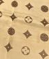 中古・古着 LOUIS VUITTON (ルイ ヴィトン) シルクアセテートモノグラムストール ブラウン：13000円