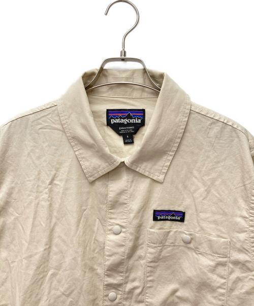 Patagonia（パタゴニア）Patagonia (パタゴニア) ライトウェイト オールウェア ヘンプ コーチズ ジャケット ベージュ サイズ:Sの古着・服飾アイテム