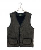 BARNSバーンズ）の古着「ビーチクロスベスト」｜ブラック