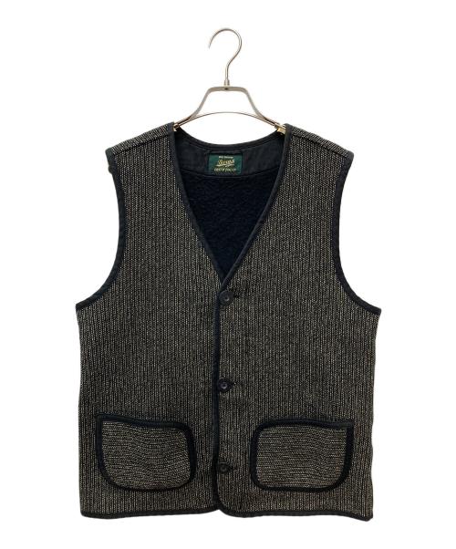 BARNS（バーンズ）BARNS (バーンズ) ビーチクロスベスト ブラック サイズ:Lの古着・服飾アイテム