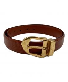 LOUIS VUITTON（ルイ ヴィトン）の古着「サンチュール・クラシック ベルト」｜ブラウン