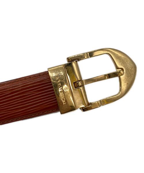 LOUIS VUITTON（ルイ ヴィトン）LOUIS VUITTON (ルイ ヴィトン) サンチュール・クラシック ベルト ブラウン サイズ:110/44の古着・服飾アイテム