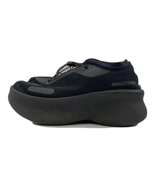 SALOMON（サロモン）SALOMON (サロモン) COMME des GARCONS (コムデギャルソン) スニーカーSENSE FEEL ブラック サイズ:24の古着・服飾アイテム