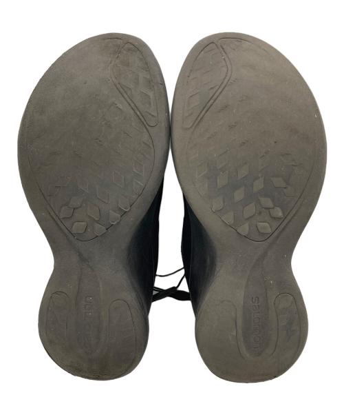 SALOMON（サロモン）SALOMON (サロモン) COMME des GARCONS (コムデギャルソン) スニーカーSENSE FEEL ブラック サイズ:24の古着・服飾アイテム