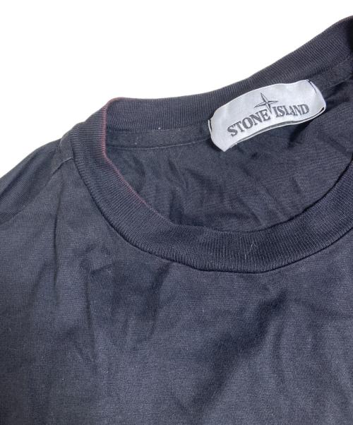 STONE ISLAND（ストーンアイランド）STONE ISLAND (ストーンアイランド) Tシャツ ブラック サイズ:Sの古着・服飾アイテム