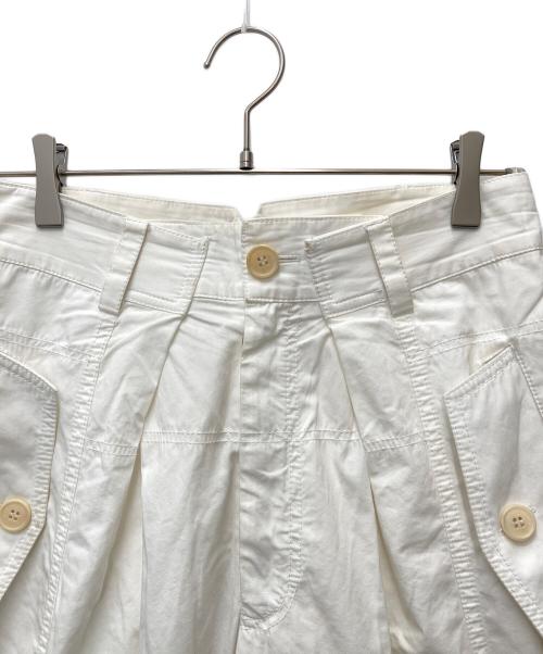 jacquemus（ジャックムス）jacquemus (ジャックムス) カーゴパンツ ホワイト サイズ:46の古着・服飾アイテム