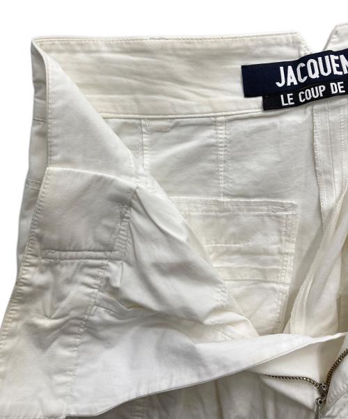 jacquemus（ジャックムス）jacquemus (ジャックムス) カーゴパンツ ホワイト サイズ:46の古着・服飾アイテム