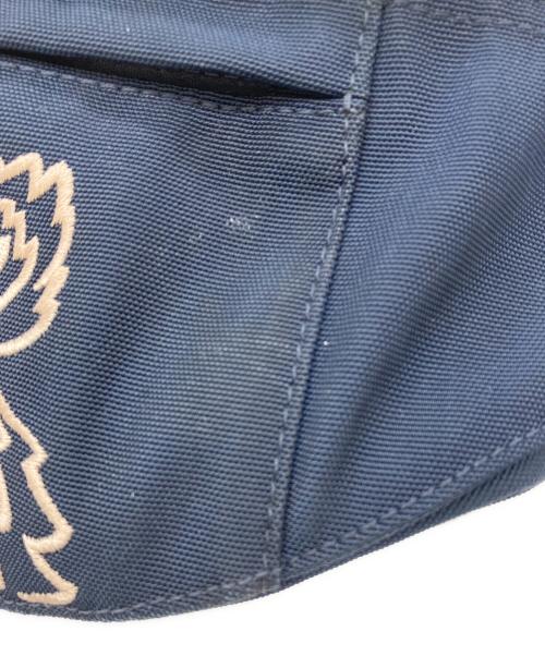 KENZO（ケンゾー）KENZO (ケンゾー) タイガー立体刺繍ウエストバッグ ネイビーの古着・服飾アイテム