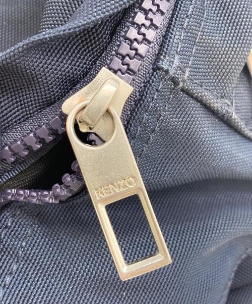 KENZO（ケンゾー）KENZO (ケンゾー) タイガー立体刺繍ウエストバッグ ネイビーの古着・服飾アイテム
