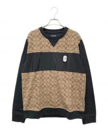 COACH（コーチ）の古着「シグネチャースウェット」｜ベージュ
