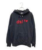 DIESELディーゼル）の古着「パーカー」｜ブラック