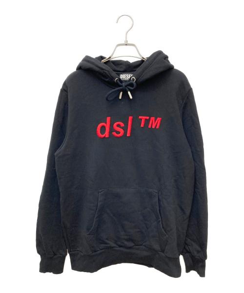 DIESEL（ディーゼル）DIESEL (ディーゼル) パーカー ブラック サイズ:Sの古着・服飾アイテム