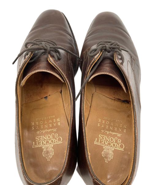 Crockett & Jones（クロケット＆ジョーンズ）Crockett & Jones (クロケット＆ジョーンズ) BARNEYS NEWYORK (バーニーズ・ニューヨーク) ドレスシューズ ブラウン サイズ:9Dの古着・服飾アイテム