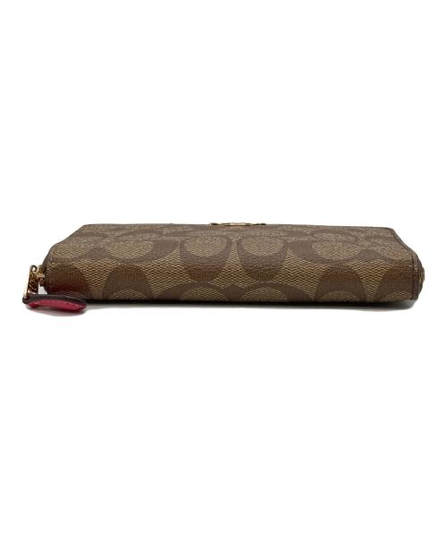 COACH（コーチ）COACH (コーチ) 2つ折り財布 ブラウンの古着・服飾アイテム