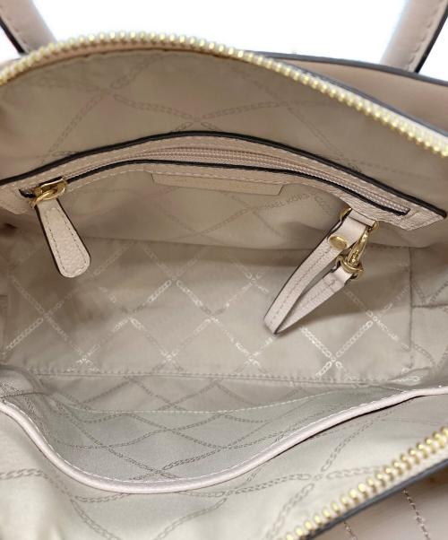 MICHAEL KORS（マイケル・コース）MICHAEL KORS (マイケル・コース) サッチェルスモール 2WAYバッグ ブラウン×ピンクの古着・服飾アイテム