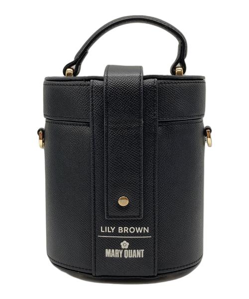 Lily Brown（リリーブラウン）Lily Brown (リリーブラウン) MARY QUANT (マリークヮント) デイジーミニバッグ ブラックの古着・服飾アイテム