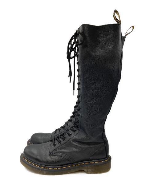 Dr.Martens（ドクターマーチン）Dr.Martens (ドクターマーチン) BEX 20ホールブーツ ブラック サイズ:UK5の古着・服飾アイテム