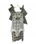 PAMEO POSE (パメオポーズ) VEILED DRESS グリーン サイズ:F：12000円