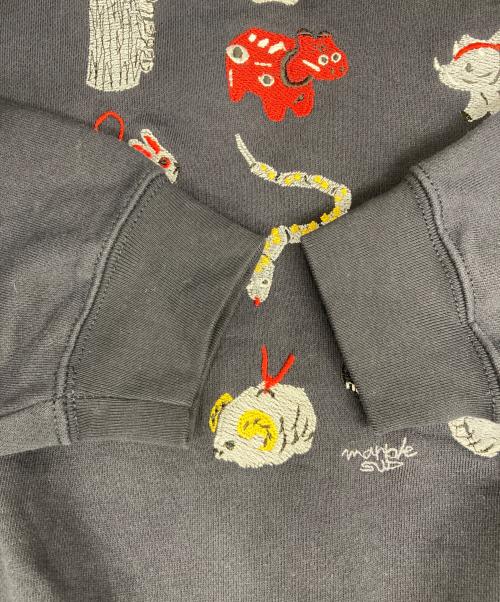 Marble SUD（マーブルシュッド）Marble SUD (マーブルシュッド) EMB干支スウェット ネイビー サイズ:表記無しの古着・服飾アイテム