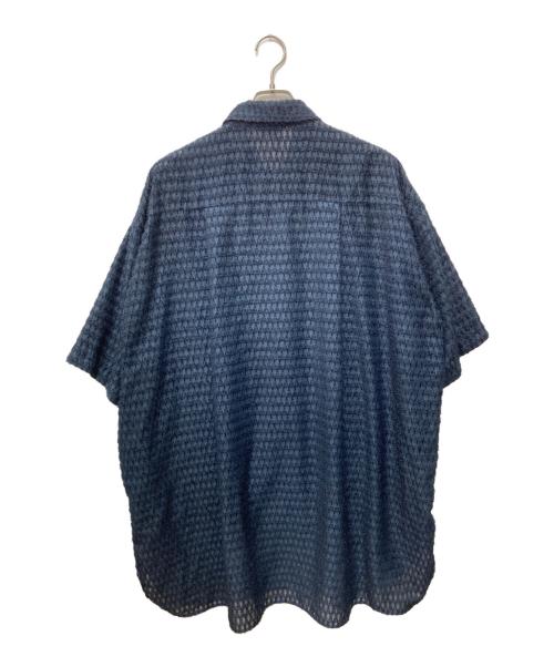 Marble SUD（マーブルシュッド）Marble SUD (マーブルシュッド) ジャガードチュニックワンピース ブルー サイズ:表記なしの古着・服飾アイテム