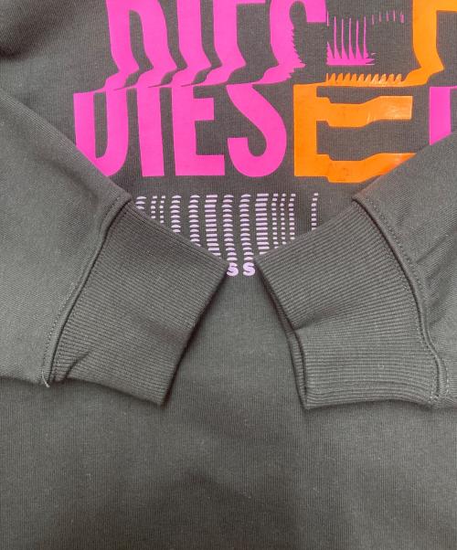 DIESEL（ディーゼル）DIESEL (ディーゼル) F-ANG-HOOD-K24 SWEATSHIRT ブラック サイズ:Sの古着・服飾アイテム