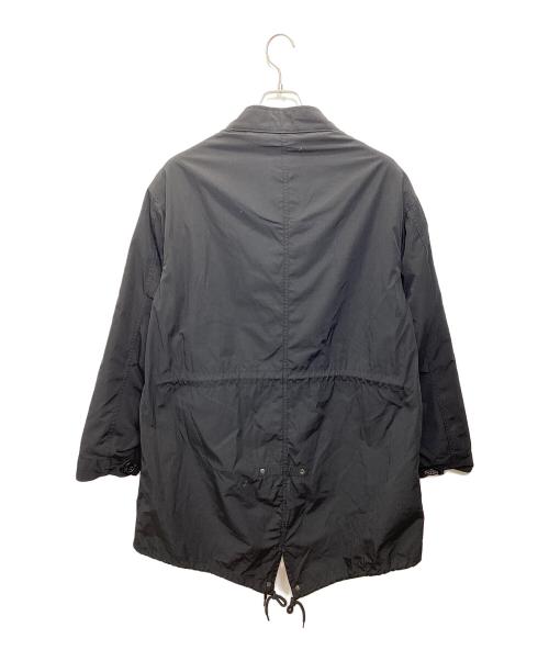 HOUSTON（ヒューストン）HOUSTON (ヒューストン) フィッシュテールモッズコート ブラック サイズ:XSの古着・服飾アイテム