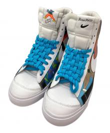 NIKE×RUOHAN WANG（ナイキ×ローハンワン）の古着「BLAZER MID FLYLEATHER」｜ホワイト