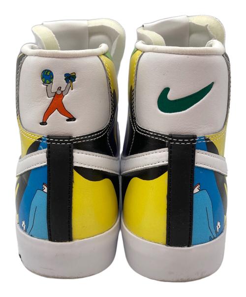 NIKE（ナイキ）NIKE (ナイキ) RUOHAN WANG (ローハンワン) BLAZER MID FLYLEATHER ホワイト サイズ:28cmの古着・服飾アイテム