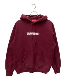 SUPREME（シュプリーム）の古着「Motion Logo Hooded Sweatshirt」｜レッド