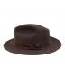STETSON (ステットソン) 中折れウールハット ブラウン サイズ:MEDIUM：15000円