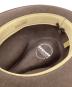 中古・古着 STETSON (ステットソン) 中折れウールハット ブラウン サイズ:MEDIUM：15000円