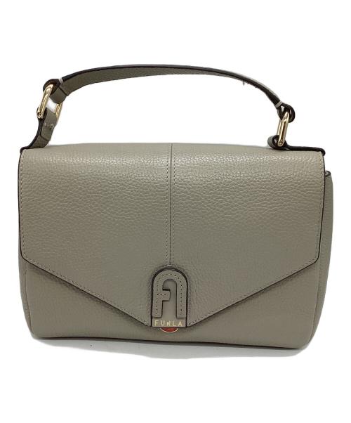 FURLA（フルラ）FURLA (フルラ) ダフネ ハンドバッグ グレーの古着・服飾アイテム