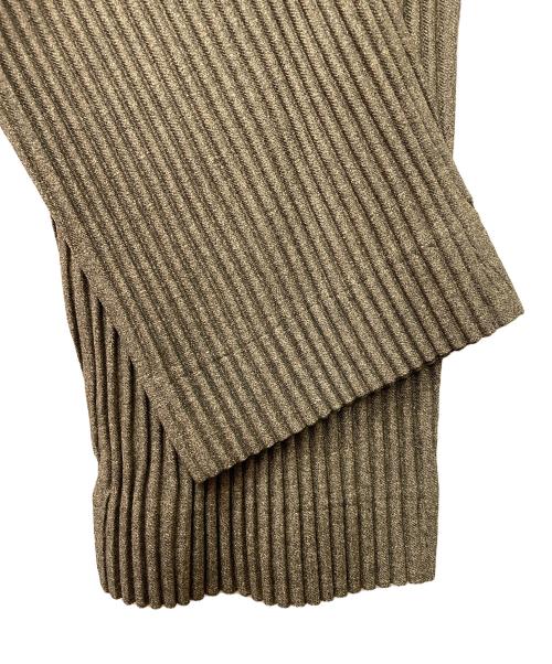 HOMME PLISSE ISSEY MIYAKE（オム プリッセ イッセイ ミヤケ）HOMME PLISSE ISSEY MIYAKE (オム プリッセ イッセイ ミヤケ) プリーツパンツ　WOOL LIKE LIGHT ブラウン サイズ:2の古着・服飾アイテム