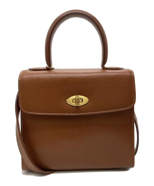 COACH（コーチ）COACH (コーチ) 2WAYハンドバッグ ブラウンの古着・服飾アイテム