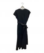 AKIRA NAKAアキラナカ）の古着「Tuuli belted jersey dress」｜ブラック