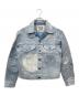 LEVI'S MADE&CRAFTED（リーバイスメイドクラフテッド）の古着「Boyfriend Trucker Jacket」｜スカイブルー