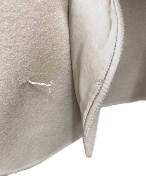 anuans（アニュアンス）anuans (アニュアンス) リバーウールミドルマフラーコート ベージュ サイズ:Fの古着・服飾アイテム