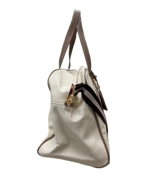 HER LIP TO（ハーリップトゥ）HER LIP TO (ハーリップトゥ) Club Hers Boston Bag ベージュ 未使用品の古着・服飾アイテム