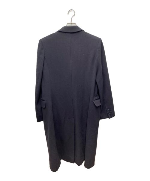 i BLUES（イ ブルース）i BLUES (イ ブルース) LORO PIANA (ロロピアーナ) チェスターコート ブラック サイズ:42の古着・服飾アイテム