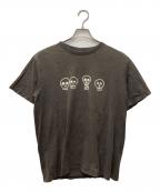 NUMBER (N)INEナンバーナイン）の古着「プリントTシャツ」｜ブラウン