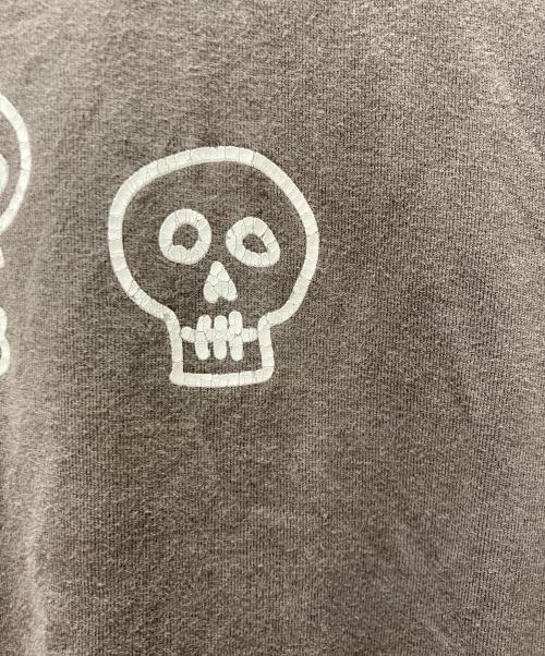 NUMBER (N)INE（ナンバーナイン）NUMBER (N)INE (ナンバーナイン) プリントTシャツ ブラウン サイズ:3の古着・服飾アイテム