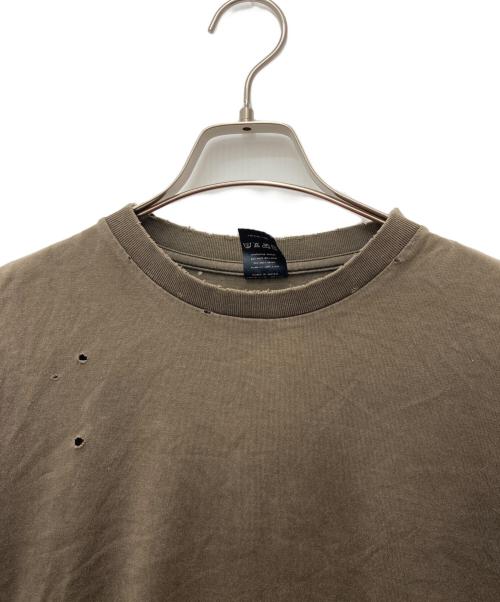 NUMBER (N)INE（ナンバーナイン）NUMBER (N)INE (ナンバーナイン) プリントTシャツ ブラウン サイズ:3の古着・服飾アイテム