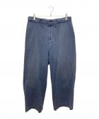 A.PRESSEアプレッセ）の古着「トラウザーパンツ　Vintage Type.4 Chino Trousers」｜ネイビー