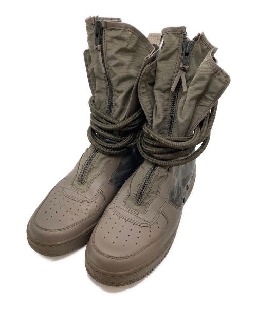 NIKE（ナイキ）NIKE (ナイキ) ハイカットスニーカー SF Air Force 1 High グレー サイズ:28.5cmの古着・服飾アイテム