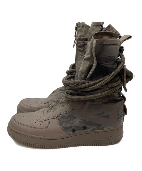 NIKE（ナイキ）NIKE (ナイキ) ハイカットスニーカー SF Air Force 1 High グレー サイズ:28.5cmの古着・服飾アイテム